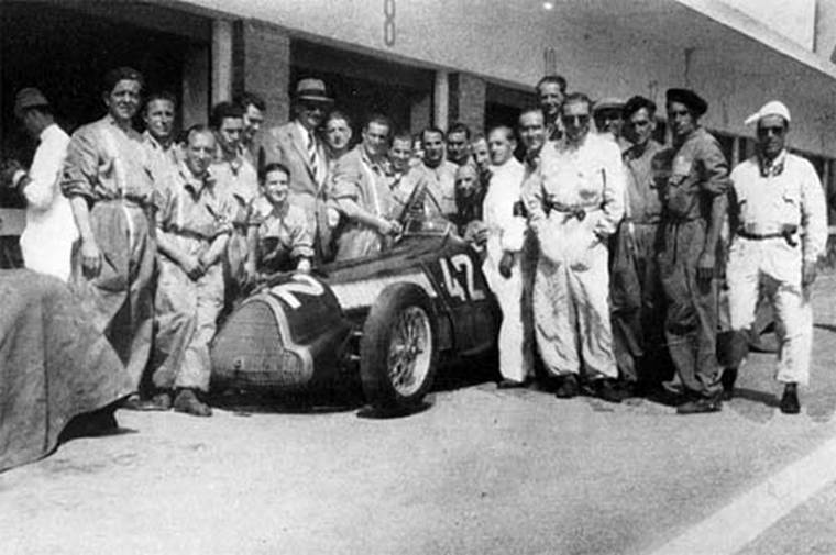 Con Costantini, Alfa R, 1940
