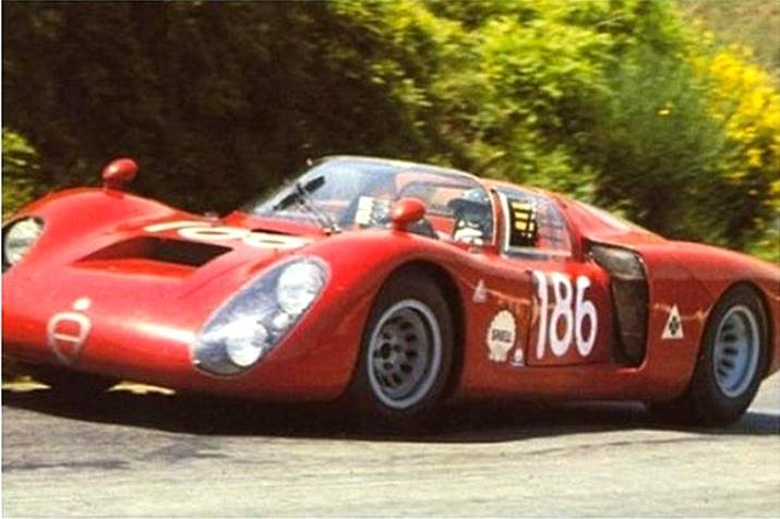 1968 Alfa T33 nº 186