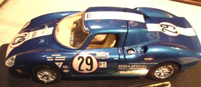 HANSGEN y DONOHUE F 250LM 1965 nº 29  Burago 1-24