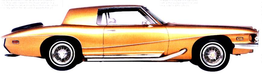 STUTZ, 1972 coupé dprado de 518 cm , V8 de 7,5 litrros y 320 HP (Craig Cheetham)
