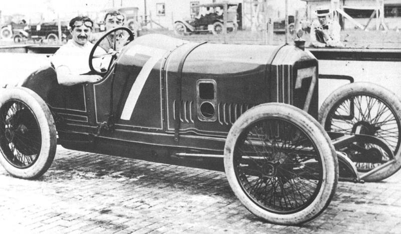 1914 indy 500 - georges boillot (peugeot ex3 4-cyl 5,7-litre) dnf 148 broken frame